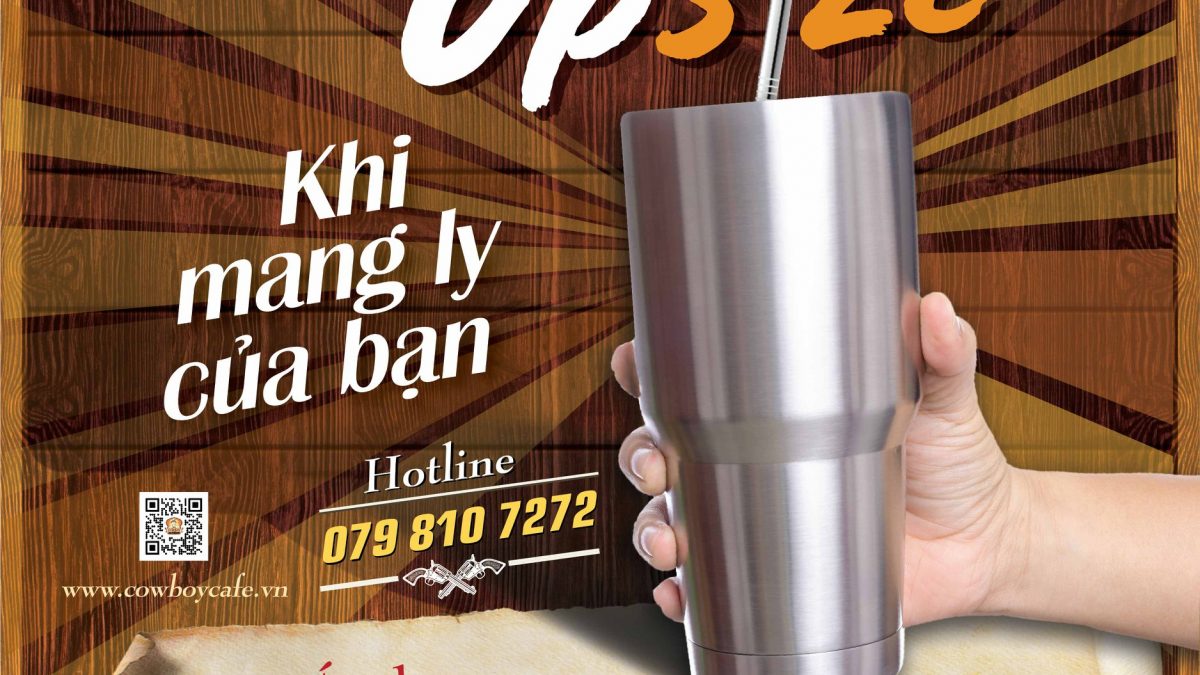 Miễn phí Upsize khi mang ly của bạn